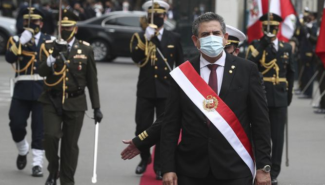 What is happening in Peru?