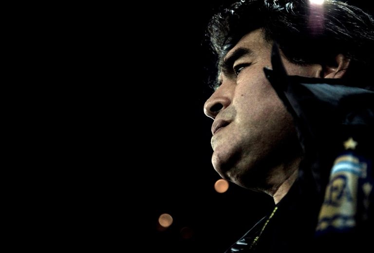 Maradona, el gladiador argentino