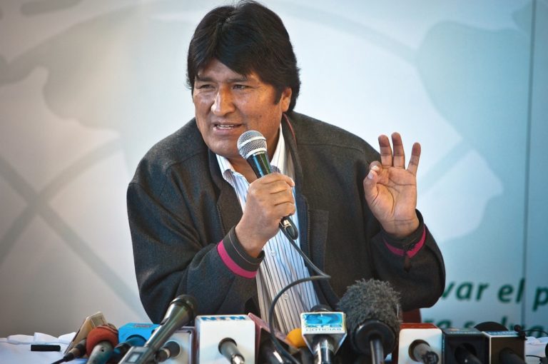 La radicalidad discursiva de Evo Morales