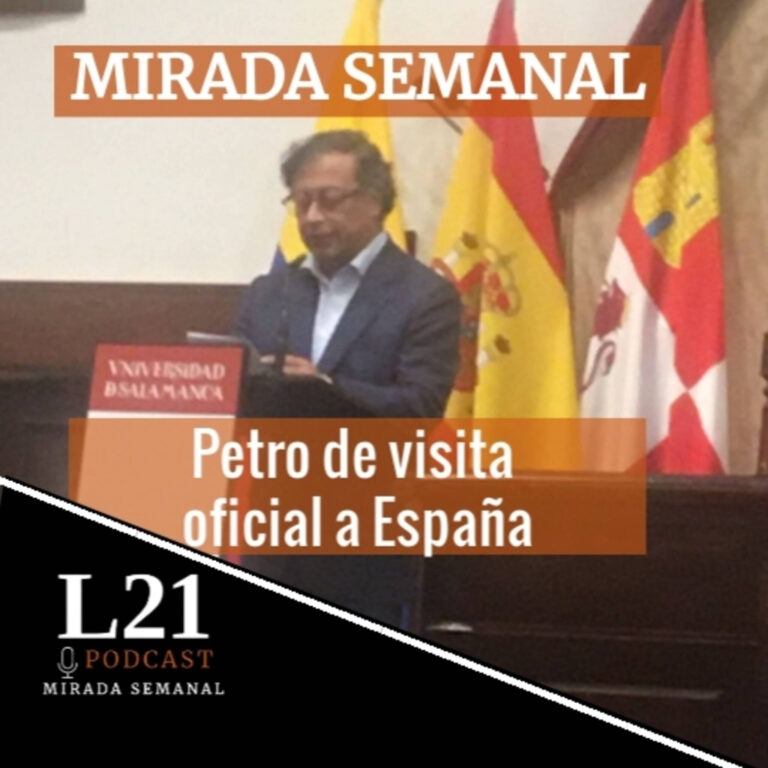 Ep15- Militarización de la frontera chileno-peruana, Gustavo Petro en España y Santiago Peña nuevo presidente del Paraguay (07/05/2023)