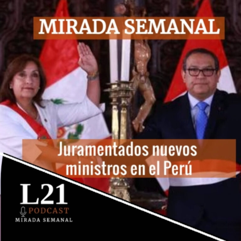 Boluarte vuelve a cambiar de ministros, Claudia Sheinbaum abanderada del oficialismo mexicano y la CEPAL publica su proyección económica regional 2024. (10/09/2023)