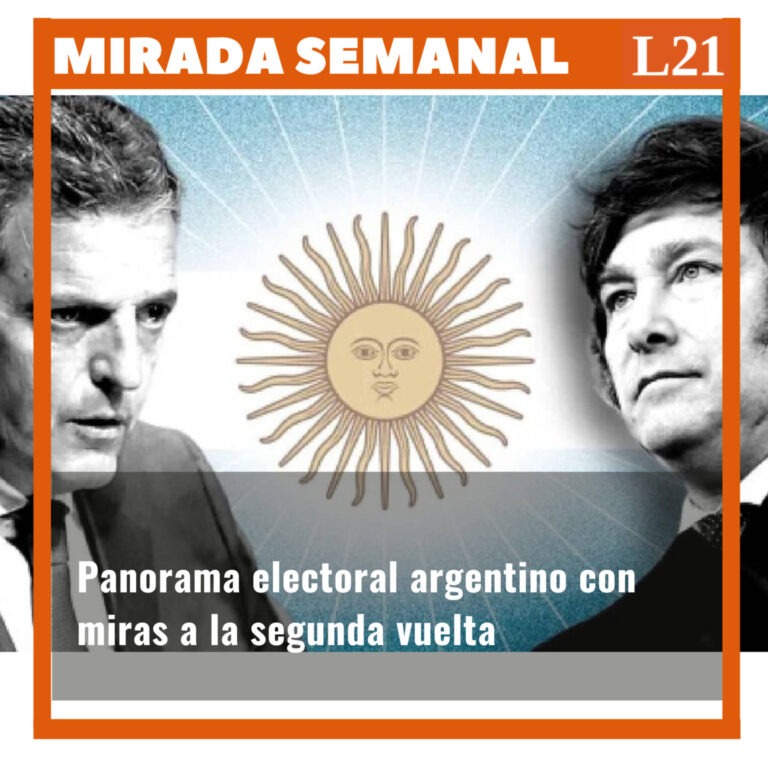 Escenario político argentino después de la primera vuelta de las elecciones presidenciales. Conversación con Sandra Choroszczucha