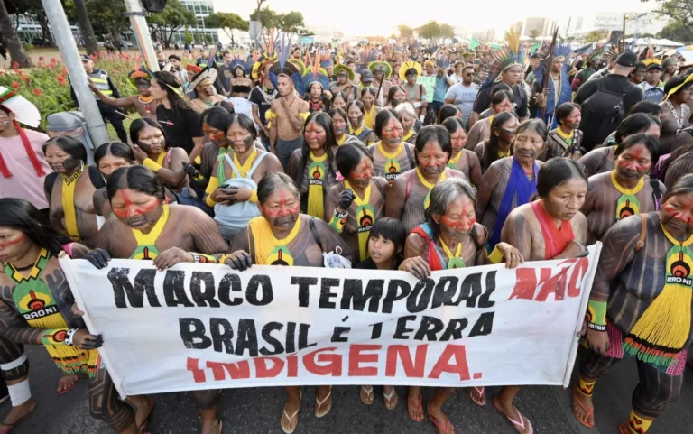 Las tierras indígenas y la tesis del marco temporal en Brasil 