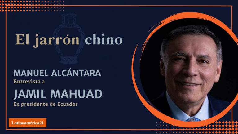 Jamil Mahuad: «Ecuador corre el riesgo de convertirse en un narcoestado»