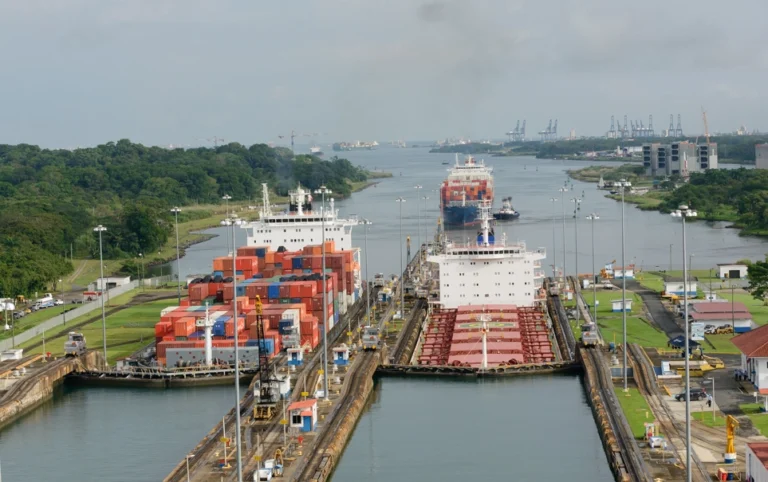 O Canal de Panamá sofre a crise ambiental