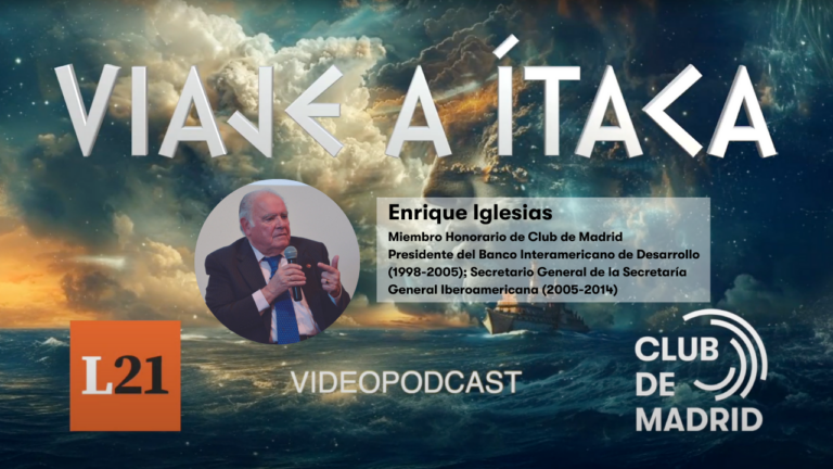 Enrique Iglesias: «Hemos dejado atrás, quizás, los 75 años más creativos de la historia de la humanidad»