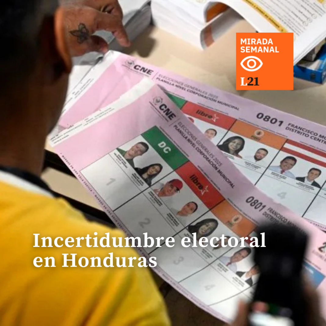 Incertidumbre electoral en Honduras Incertidumbre electoral en Honduras