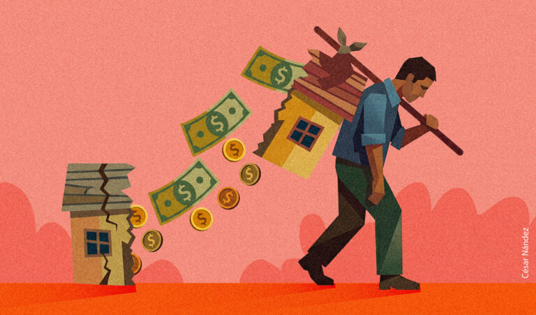 As remessas sustentam economias, mas esvaziam lares