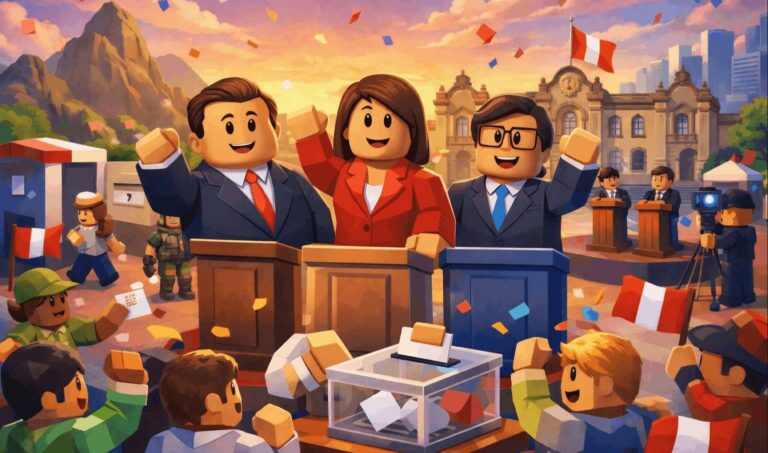 A gamificação da política: as eleições peruanas de 2026 no metaverso do Roblox